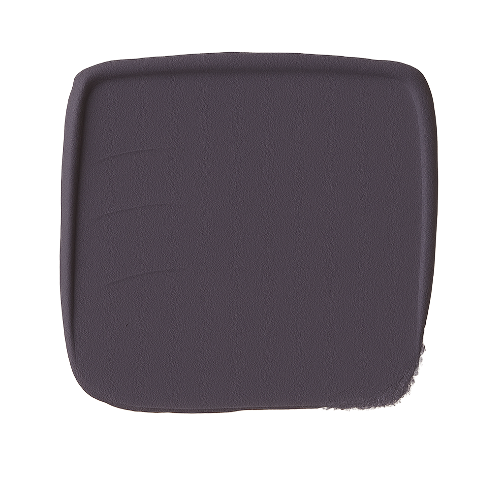 Dark gray rectangular seat cushion on a white background